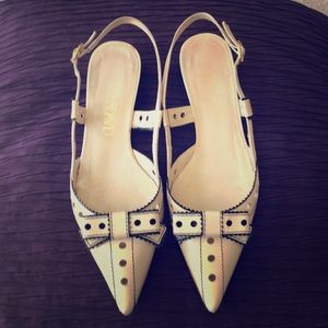beige flats